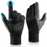 OZERO Mens Winter Thermal Gloves Touch Screen Glove Water Resistant Windproof Warm for Driving Cycling Running