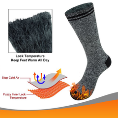 KOITHOT 3 Pack Thermal Socks for Men & Women, Thick Warm Winter Socks for Cold Weather